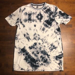 Men’s ASOS velvet tie dye shirt